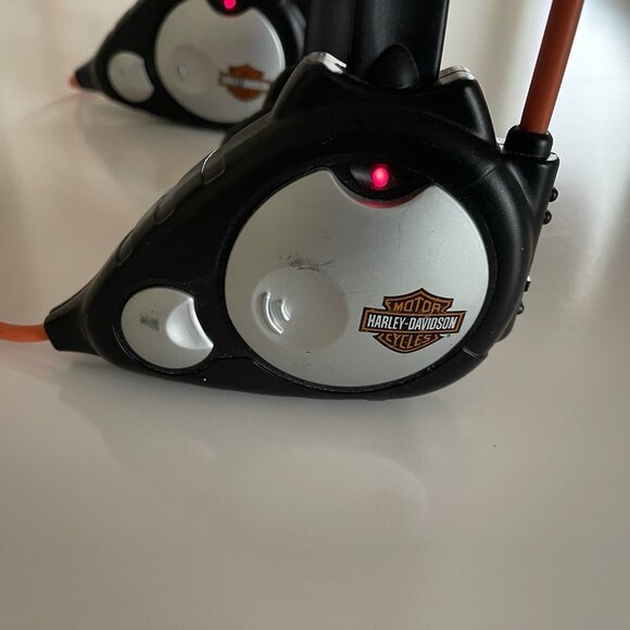 Harley Davidson Headset Kids 2004 Intercom Type Pair Set Toy Plastic WORKS Vtg - Picture 3 of 16